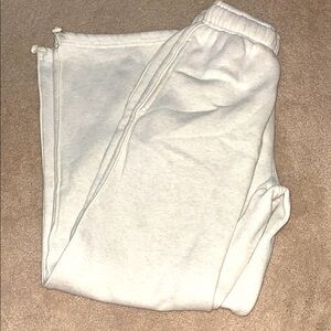 Cozy White Sweatpants